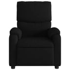 Fauteuil Inclinable de Massage Simili Cuir Noir, Métal, Contreplaqué, Individuel