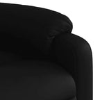 Fauteuil Inclinable de Massage Simili Cuir Noir, Métal, Contreplaqué, Individuel