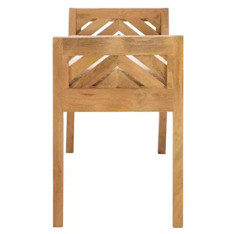 Banc en bois - Beige/Naturel