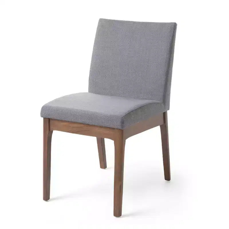 Ensemble de salle à manger 5 pièces style Mid-Century Modern avec 4 chaises rembourrées