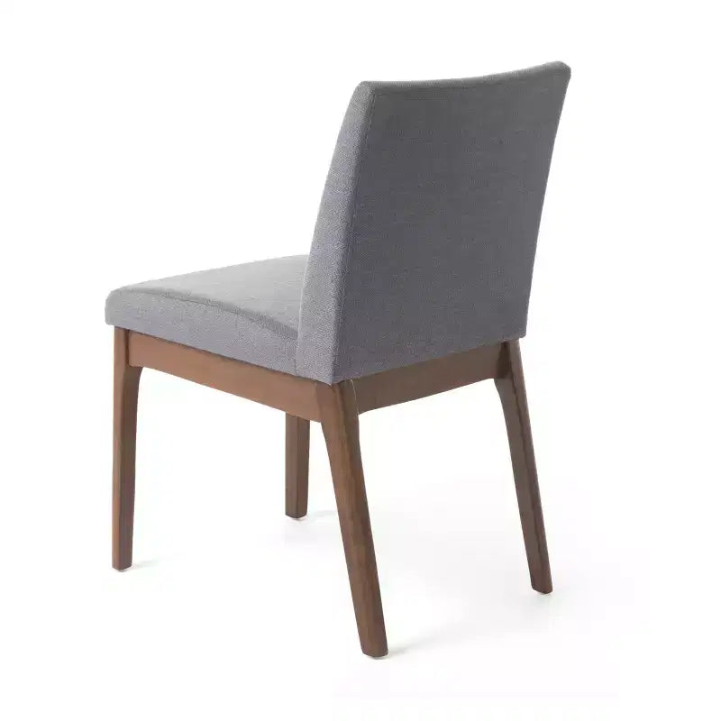 Ensemble de salle à manger 5 pièces style Mid-Century Modern avec 4 chaises rembourrées