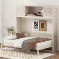 Whisen Full Size Murphy Bed with Storage Cabinets
