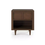 Table de chevet à 1 tiroir pour chambre de bébé ou d'enfant, grand tiroir de rangement, fabriquée en pin robuste, finition non toxique et sans danger pour les bébés
