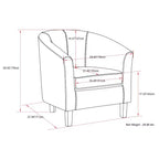 30 Fauteuil crapaud