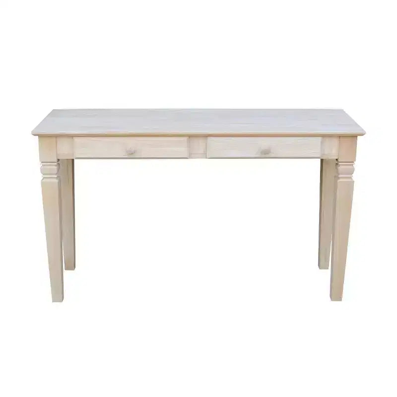 Console avec 2 tiroirs non peinte