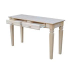 Console avec 2 tiroirs non peinte