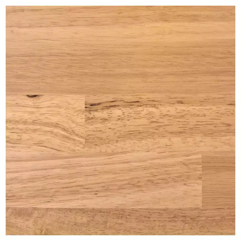 Dessert/Îlot de cuisine avec plateau en bois naturel et rangement pour tabourets optionnel