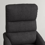 Fauteuil inclinable releveur électrique pour personnes âgées avec télécommande, revêtement en tissu lin