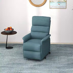 Fauteuil inclinable releveur électrique pour personnes âgées avec télécommande, revêtement en tissu lin