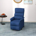 Fauteuil inclinable releveur électrique pour personnes âgées avec télécommande, revêtement en tissu lin