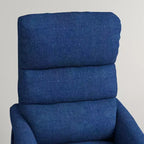 Fauteuil inclinable releveur électrique pour personnes âgées avec télécommande, revêtement en tissu lin