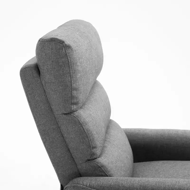 Fauteuil inclinable releveur électrique pour personnes âgées avec télécommande, revêtement en tissu lin