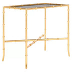 Table d'appoint - Or/Verre