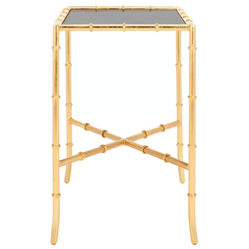 Table d'appoint - Or/Verre