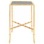 Table d'appoint - Or/Verre